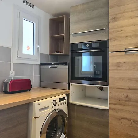 Bel Climatise Avec Terrasse, Piscine Et Garage A 300m De La Plage Du Mole. - Fr-1-249-400 Apartmán Agde