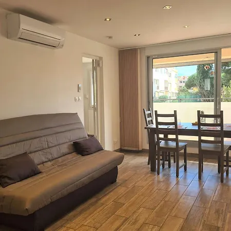 Bel Climatise Avec Terrasse, Piscine Et Garage A 300m De La Plage Du Mole. - Fr-1-249-400 Apartmán *